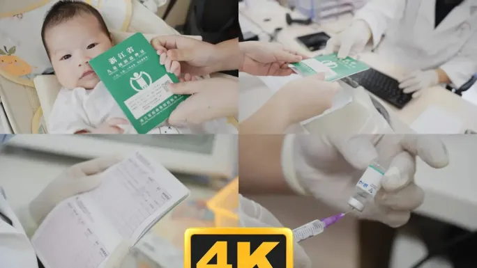 儿童婴儿社区接种疫苗