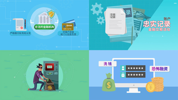 反洗钱反诈骗MG动画