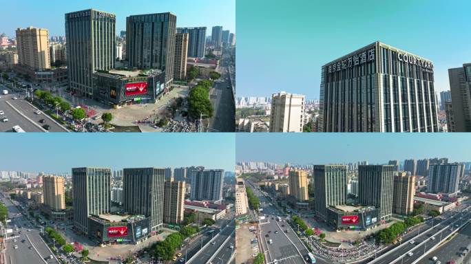 【4K】南京江宁金轮万怡大酒店航拍