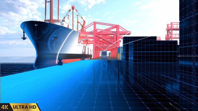 全息数字化港口物流虚实转换