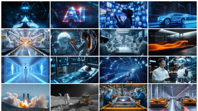 AI人工智能中国科技发展创新未来机器人