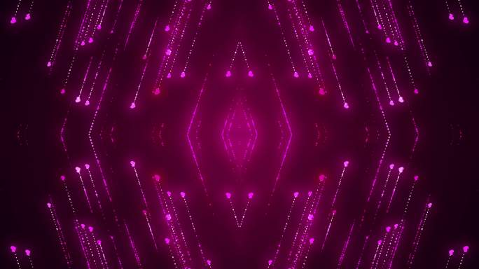 【AE模板】动感粒子光线舞台背景