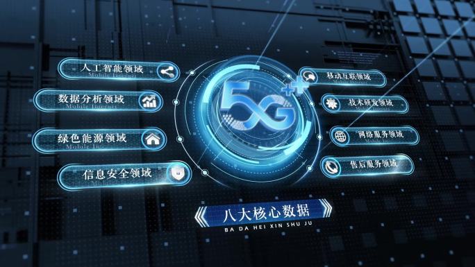 蓝色科技信息分类展示无插件