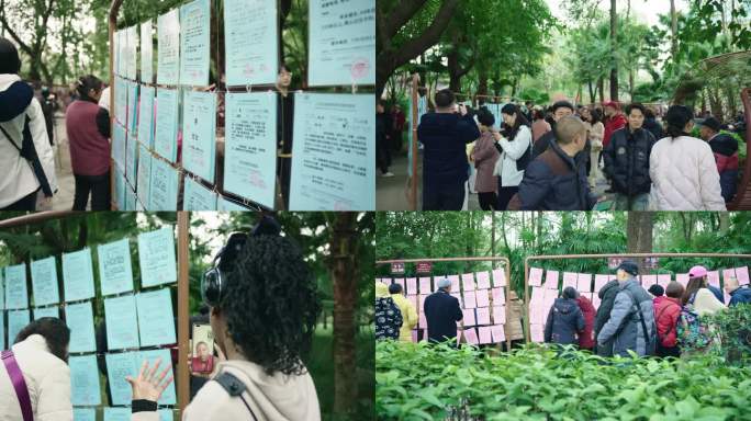 成都人民公园相亲角
