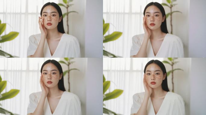 雀斑女孩的清新日常