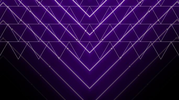 紫色线条灯管律动背景vj