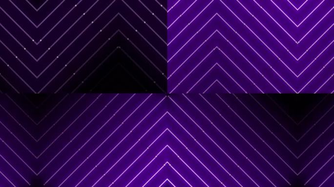紫色线条灯管律动背景vj