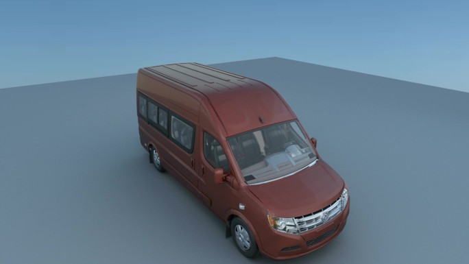 物流车3D模型