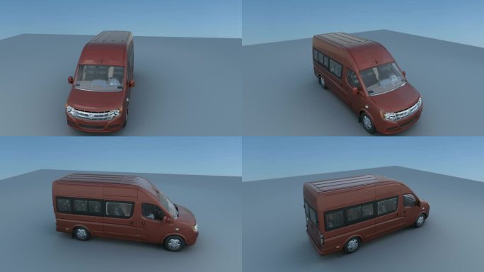 物流车3D模型