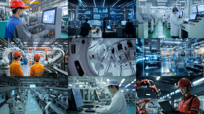 智能工厂自动化生产线