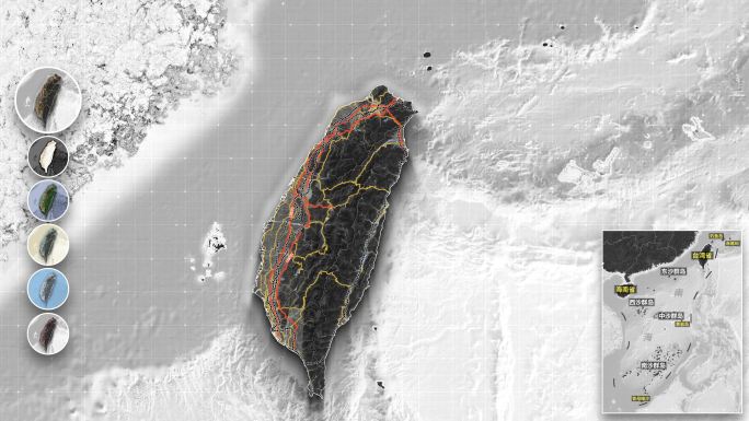 台湾省地图交通路线台湾地图