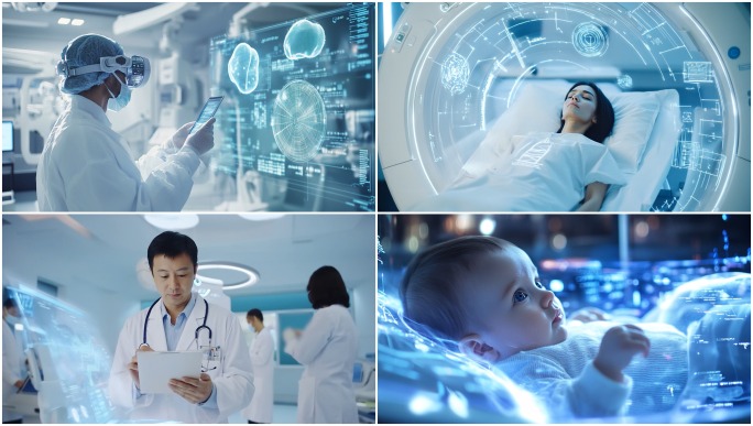 【4K画质】智慧医疗医学健康医院研究合集