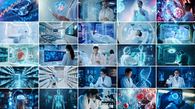 【4K画质】智慧医疗医学健康医院研究合集