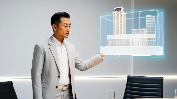 高端商务会见洽谈合作签约握手商业战略合作