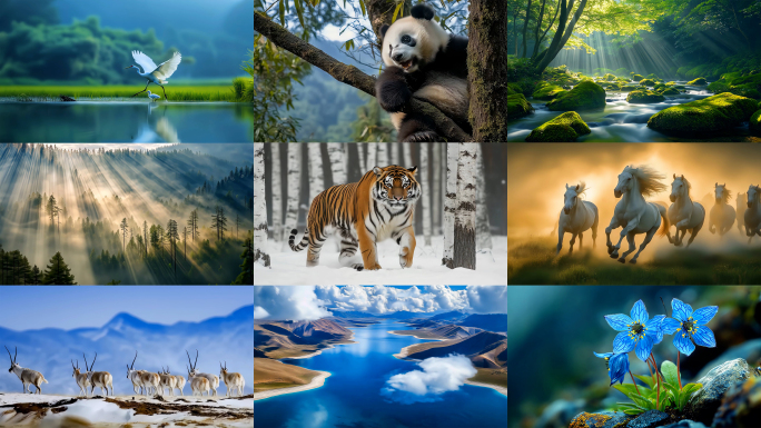 国家公园  生态自然 野生动物