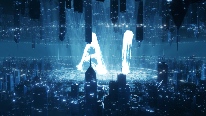 科技未来城市翻转C4D-AE