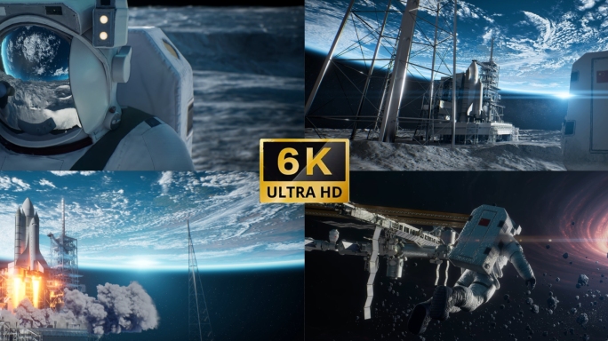 震撼星际太空探索航空科技宇宙月球卫星未来