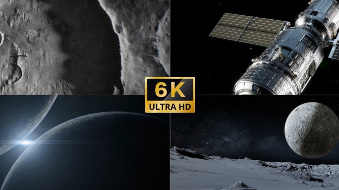 震撼星际太空探索航空科技宇宙月球卫星未来