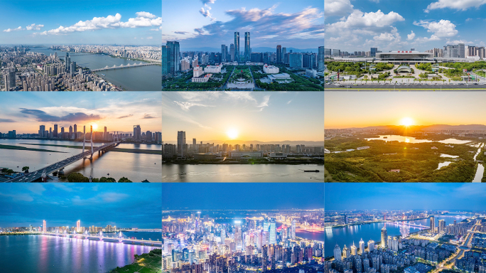 2025大美南昌 红谷滩航拍延时合集