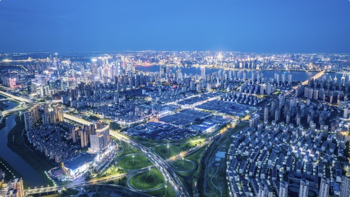 2025大美南昌 红谷滩航拍延时合集