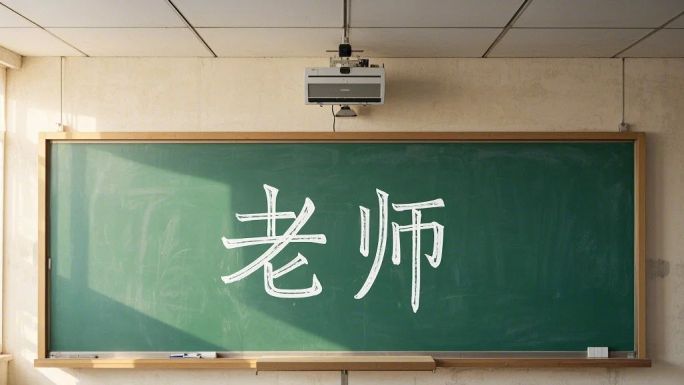 校园开学学校环境教师节唯美学生大学翻书空