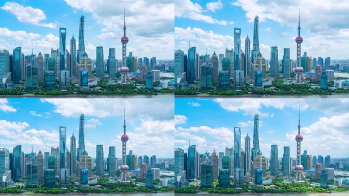 上海北外滩城市天际线