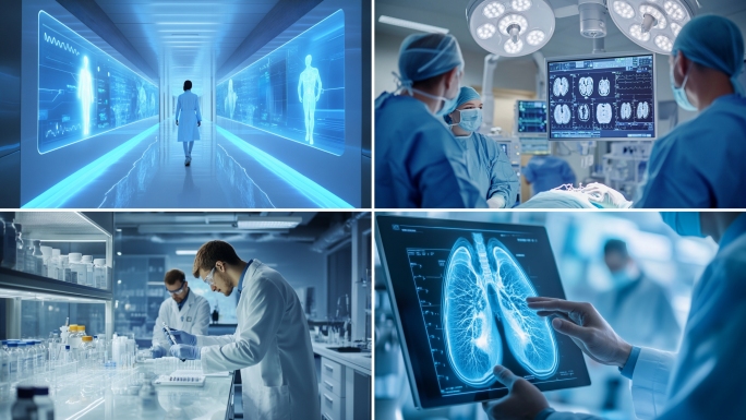 智慧医疗医疗科技医学未来健康AI医疗医院