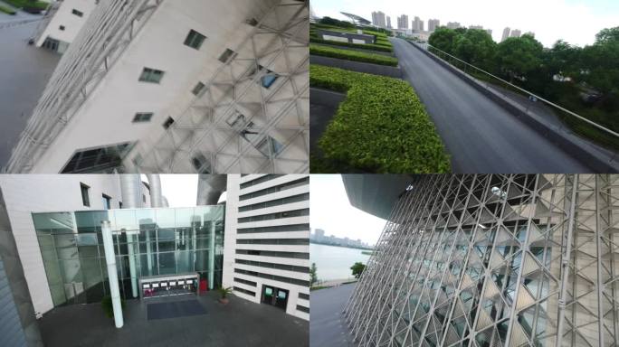 无锡地标无锡大剧院FPV穿越机4k