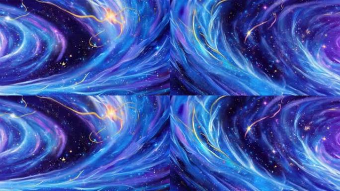 绚丽星云宇宙空间
