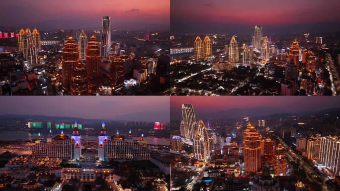西双版纳 景洪 告庄夜景04