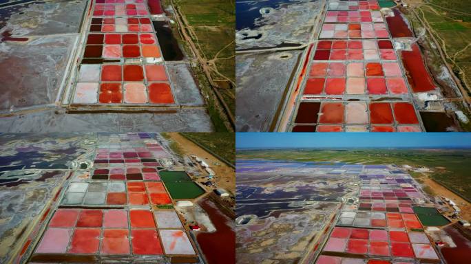 陕西：定边盐田