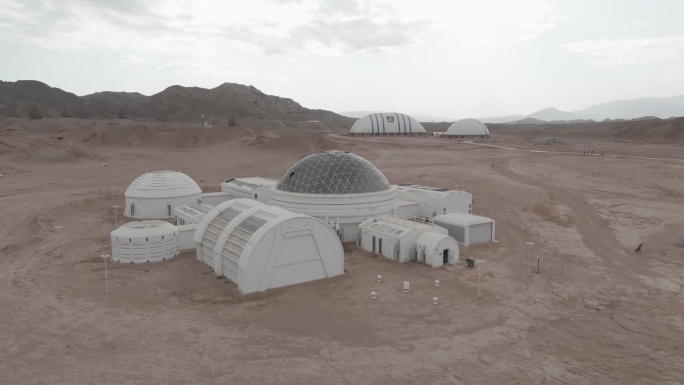4K金昌火星基地航拍