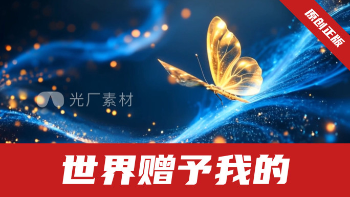 世界赠予我的 歌曲背景