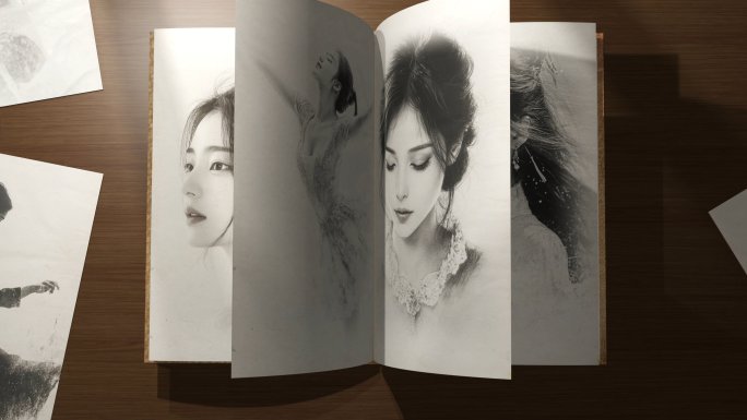 作品集 画册翻页 图片展示  翻书