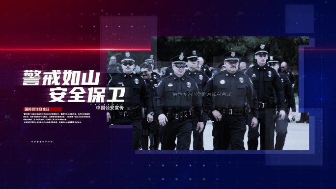 公安工作汇报图文