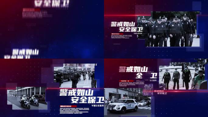 公安工作汇报图文