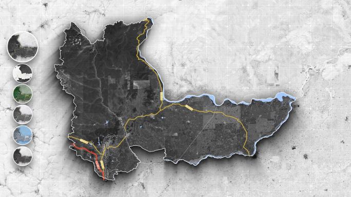 鹤岗市地图交通路线鹤岗地图