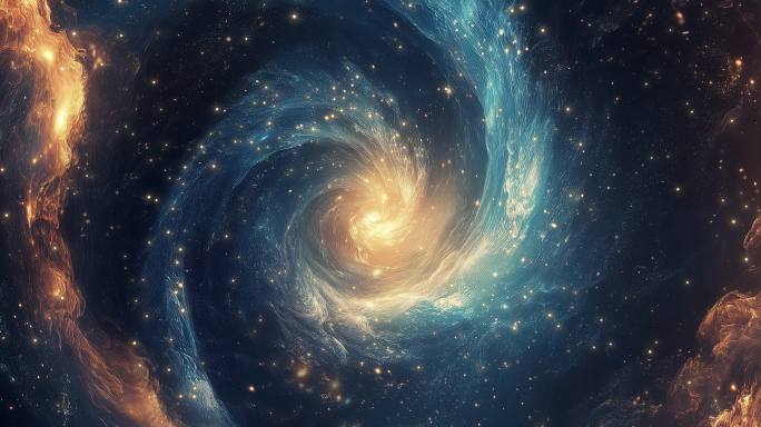 深邃宇宙星空背景