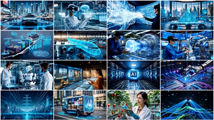中国科技AI人工智能工业发展未来科技