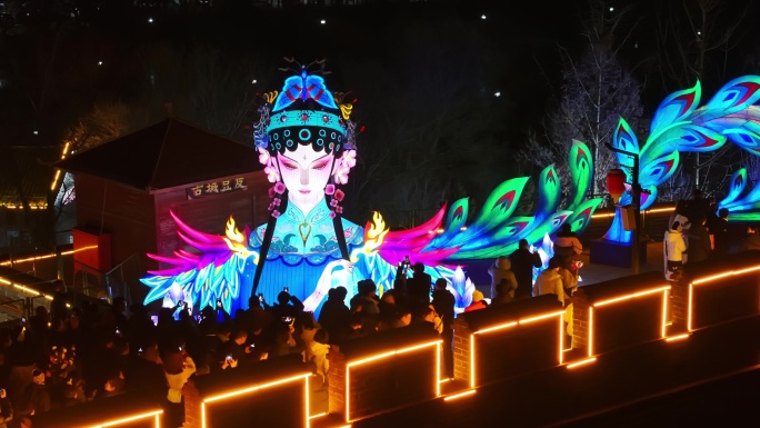 正定花灯灯会