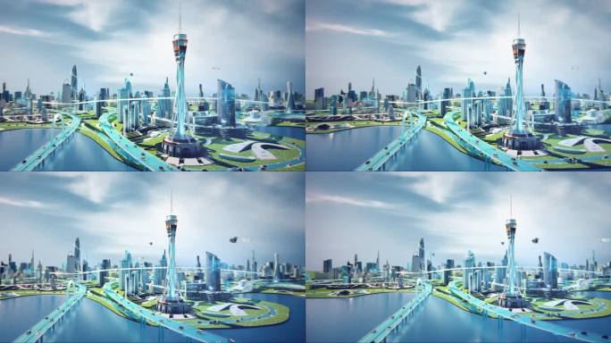 未来城市 城市群 未来交通 未来建筑