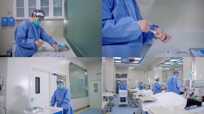 ICU病房医护工作