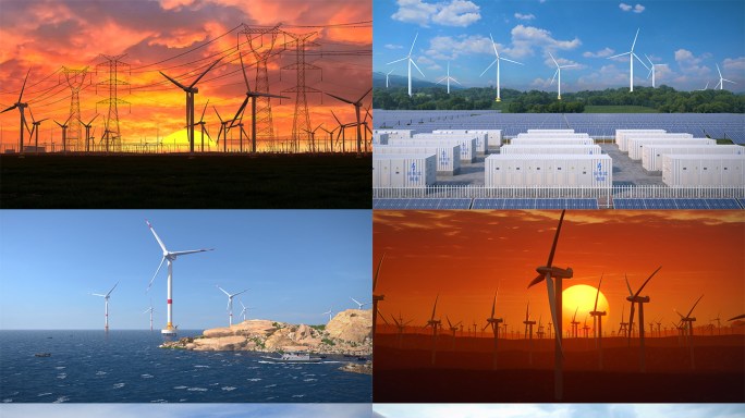 风力发电与太阳能的绿色能源