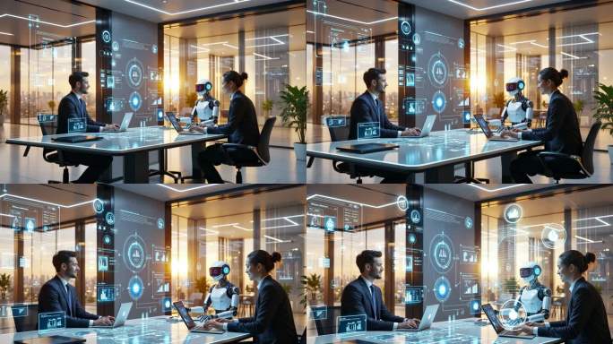未来办公室人机协作