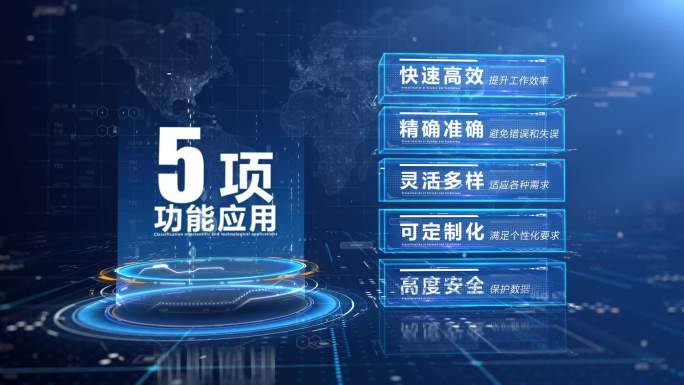 科技功能应用展示