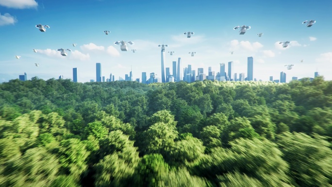 原创低空经济智慧物流无人机送货
