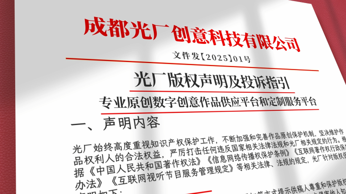 红头文件政府报告展示