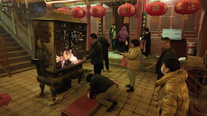 焚香祈福