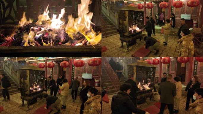 焚香祈福