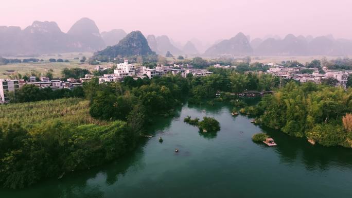 两段桐那屿湾航拍视频